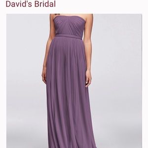 David’s Bridal Versa Dress F15792 Wisteria
